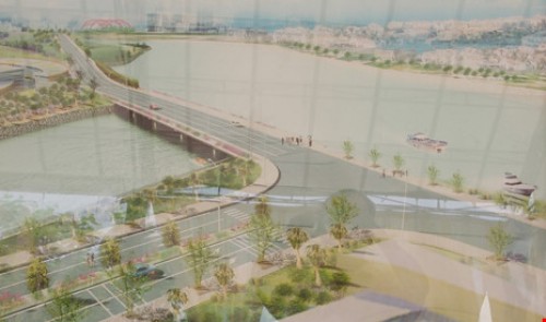 Khởi công đường D1 giảm ùn tắc cho đường Nguyễn Hữu Thọ